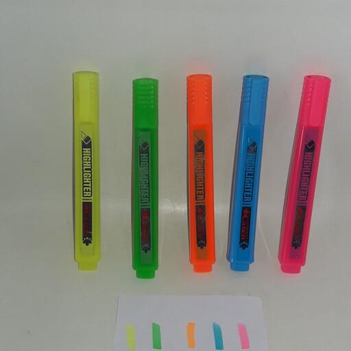 ماژیک هایلایتر کنکو سر تخت باریک در رنگ بندی مختلف